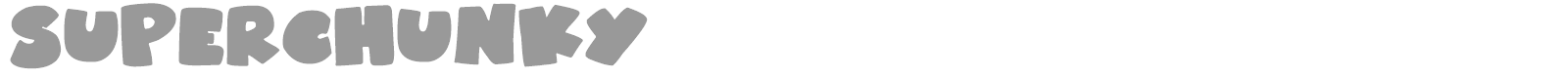 Superchunky font preview